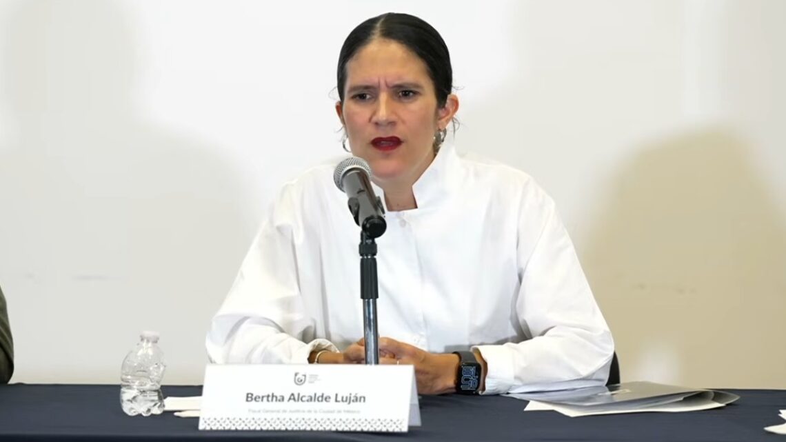 La fiscal de CdMx, Bertha Alcalde, habla sobre las pruebas en el caso del feminicidio de Edith Guadalupe.