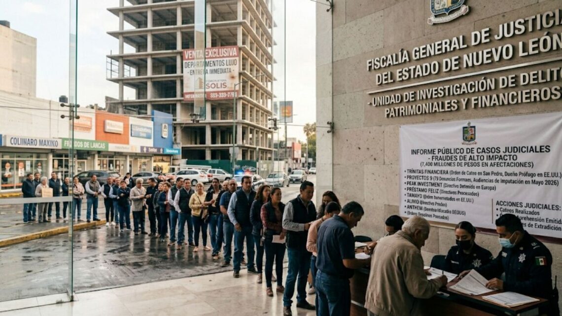 Los fraudes en Nuevo León aumentan alarmantemente, con afectaciones financieras que superan los 7 mil millones de pesos.