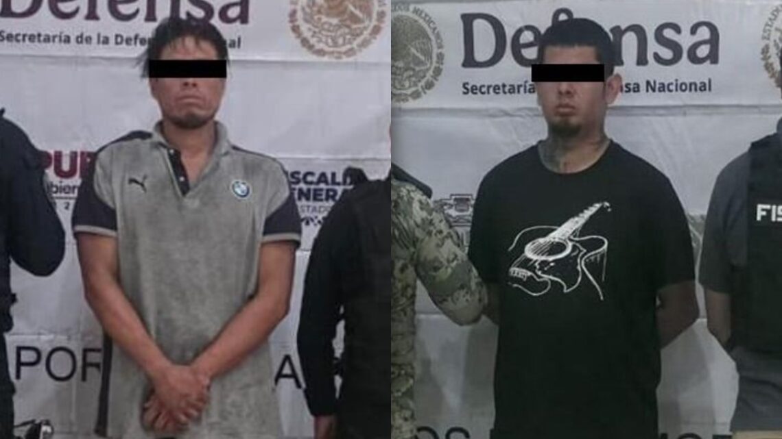 La SSP Puebla detiene a dos sospechosos tras el tiroteo ocurrido en Sonata, donde las víctimas resultaron ilesas.