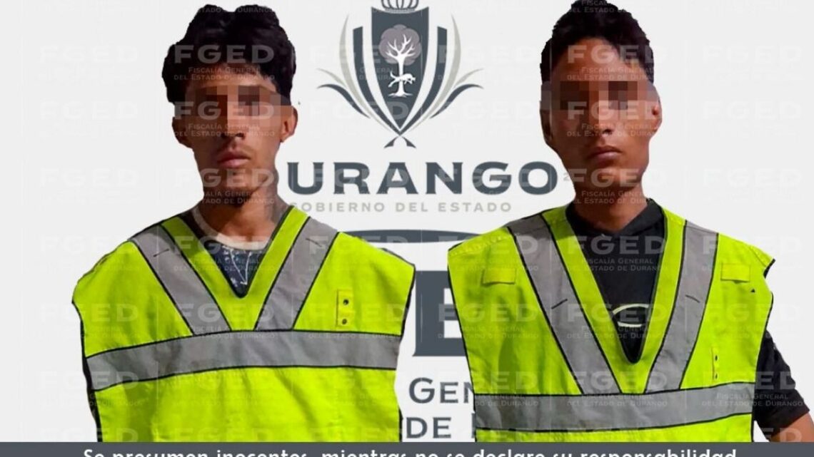 Dos hombres fueron arrestados por el ataque armado que ocasionó la muerte de un menor de siete años en Gómez Palacio.
