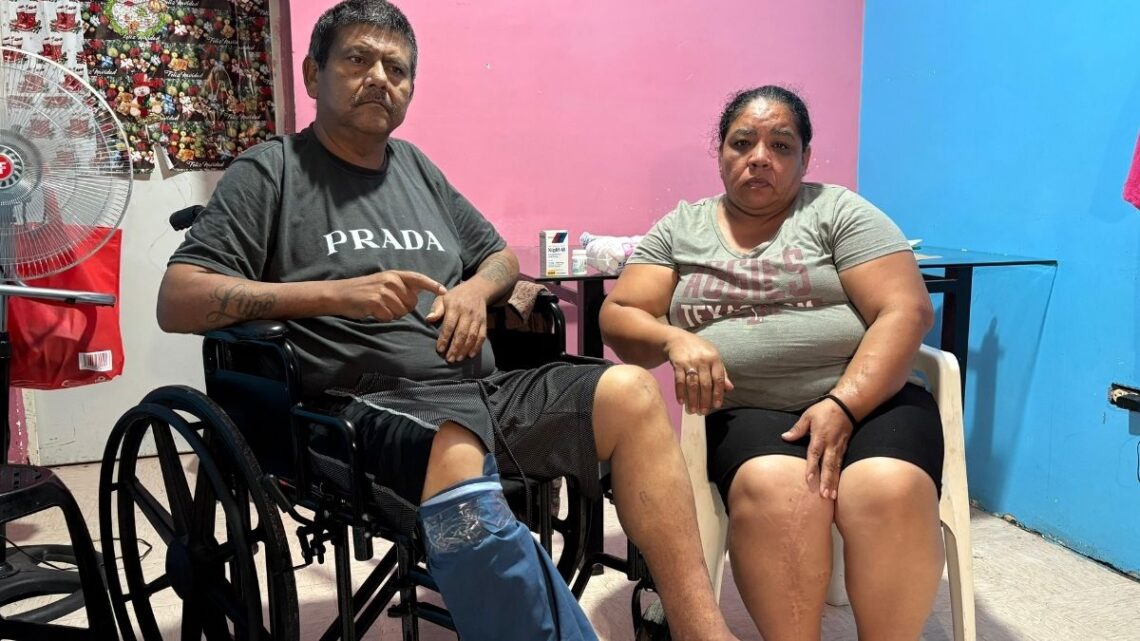 Mario García, albañil de Juárez, enfrenta dificultades tras perder dedos del pie. Descubre cómo puedes apoyarlo.