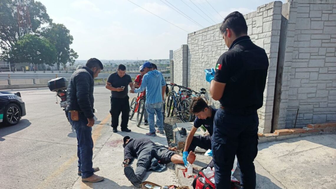 Un ciclista fue gravemente herido de bala en Lomas de Angelópolis tras una acalorada discusión vial. Conoce los detalles.