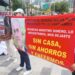 Manifestantes en San Pedro piden respuestas por el presunto fraude inmobiliario relacionado con Proyectos 9.