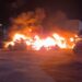 Un devastador incendio en un yonke de Escobedo, Nuevo León, arrasó con cuatro camionetas y generó preocupación en la comunidad.