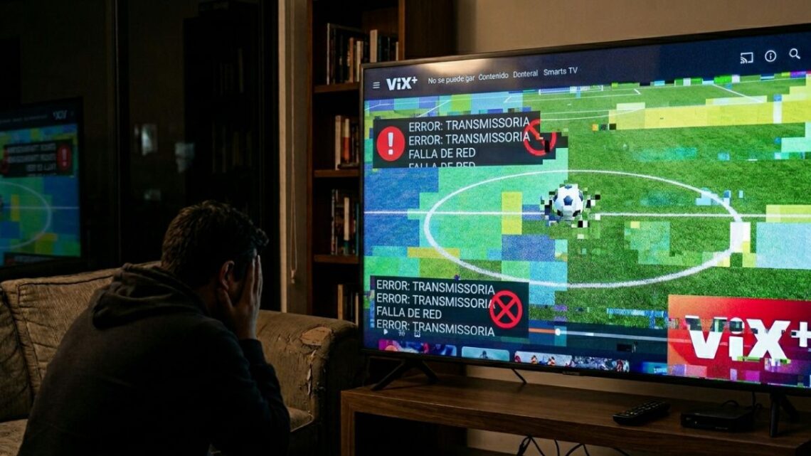 Con la llegada del Mundial 2026, VIX enfrenta problemas técnicos que afectan la transmisión en vivo del evento deportivo.