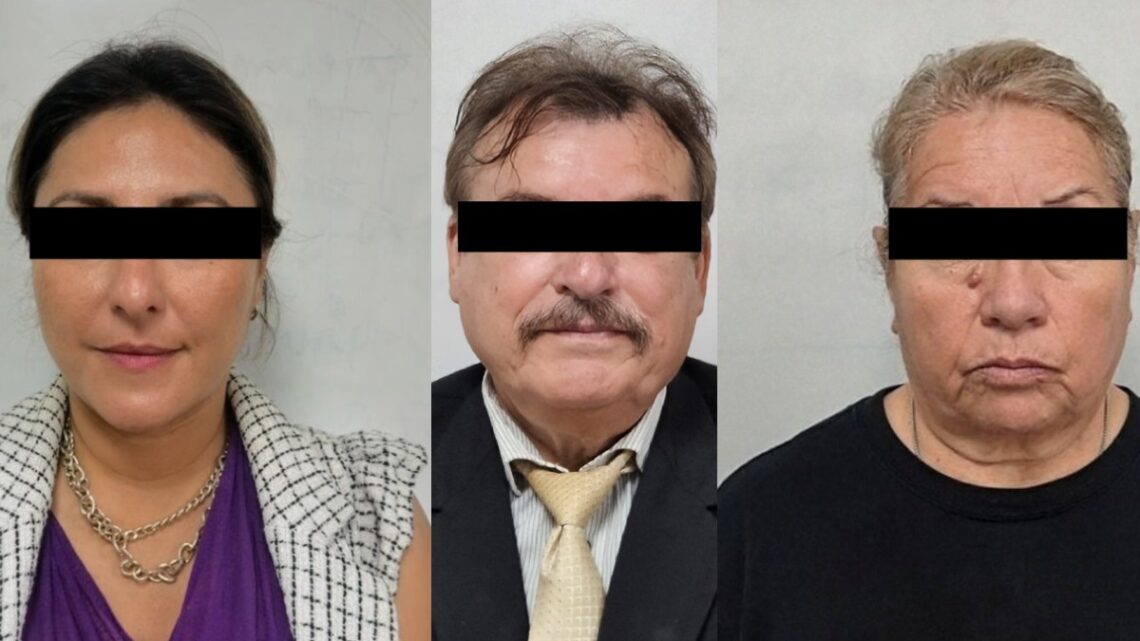 Tres individuos son vinculados a proceso por despojar a una adulta mayor de su vivienda en Apodaca, Nuevo León.