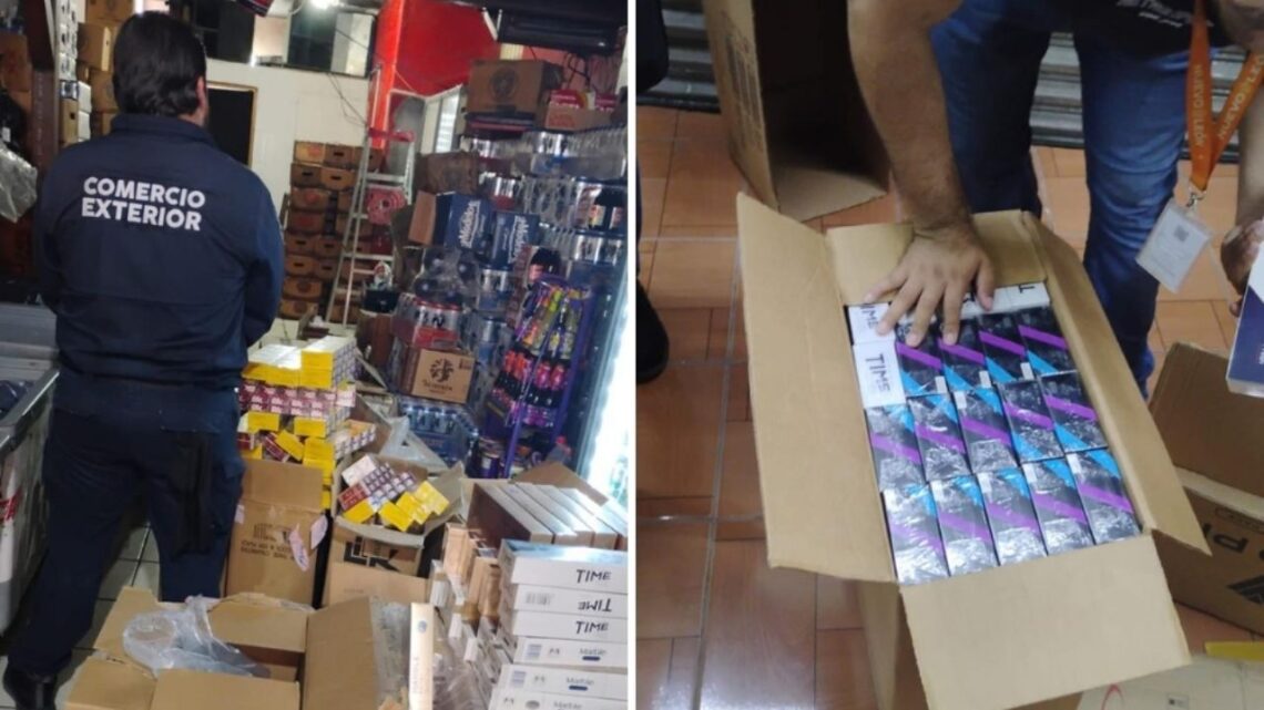 Más de 232 mil cigarros ilegales fueron asegurados por el SAT Nuevo León, con una evasión fiscal de 1.1 millones de pesos.