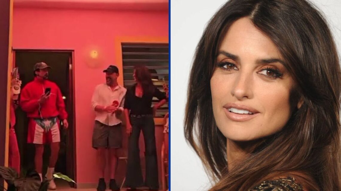 La actriz Penélope Cruz comparte cómo fue su experiencia en La Casita del famoso cantante Bad Bunny.
