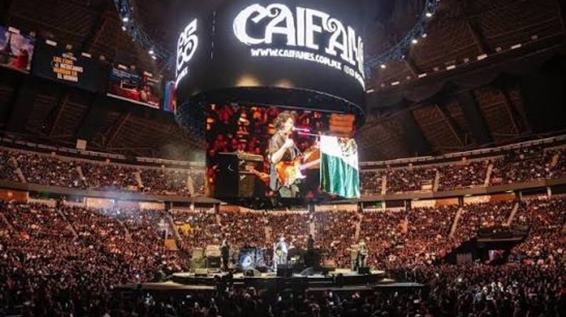 En su reciente concierto en CDMX, Caifanes mostró su apoyo a la Selección Mexicana con una emotiva actuación.