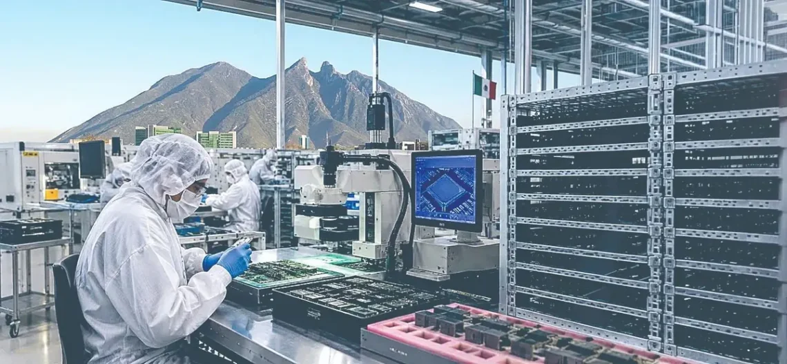 Nuevo León se destaca en la tecnología, siendo clave en la producción de semiconductores y equipos esenciales.