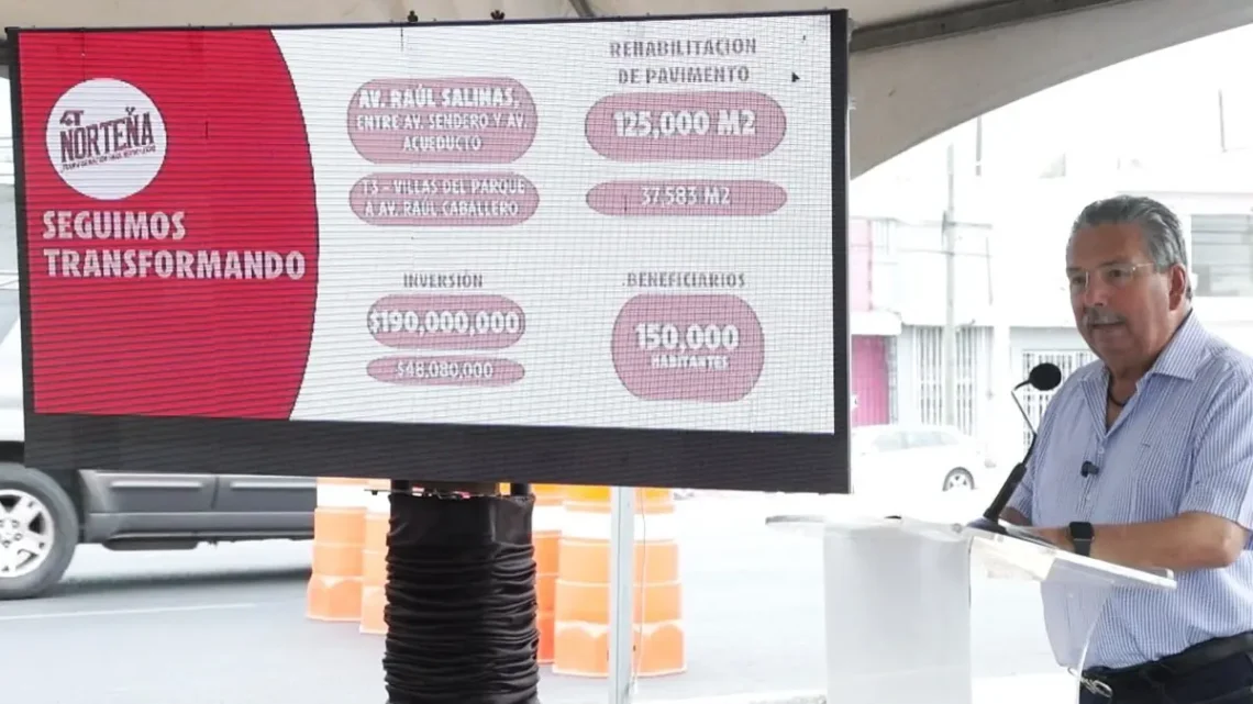 La rehabilitación de la Avenida Raúl Salinas Escobedo promete mejorar la movilidad para miles de habitantes.