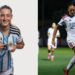 Las jóvenes futbolistas Mercedes Diz y Dolores Delgado son figuras clave en la selección argentina del Mundial femenino Sub 20.